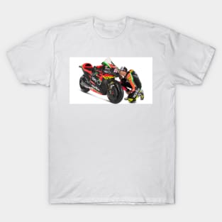 Aleix Espargaro and his motorcycle T-Shirt